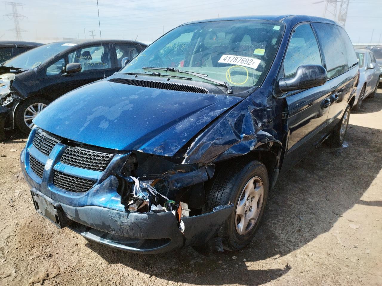 Photo 2 from auction – 2002 DODGE CARAVAN SE with VIN 1B4GP25B32B678827