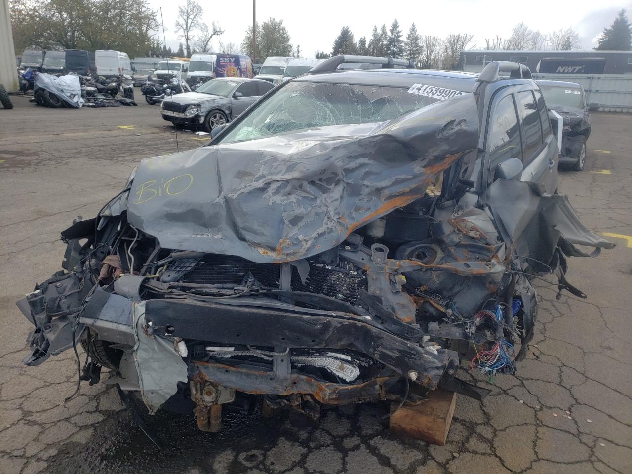Photo 2 from auction – 2004 MITSUBISHI OUTLANDER with VIN JA4LZ41F94U003033