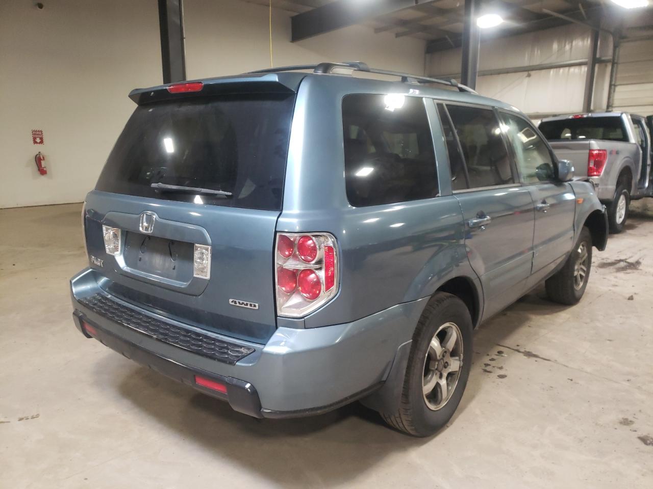 Photo 4 from auction – 2007 HONDA PILOT EXL with VIN 2HKYF18507H538461