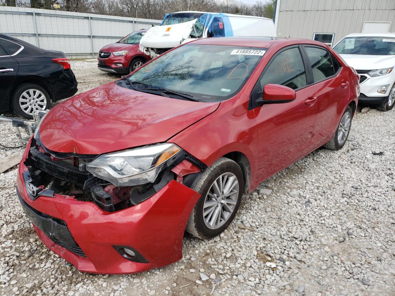 Photo 2 from auction – 2015 TOYOTA COROLLA L with VIN 5YFBURHE6FP268034