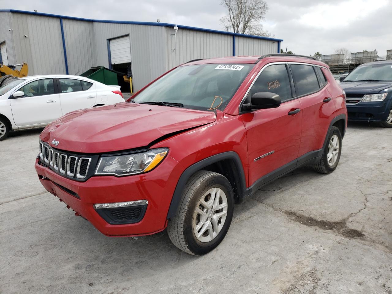 Photo 2 from auction – 2019 JEEP COMPASS SP with VIN 3C4NJCAB6KT613153