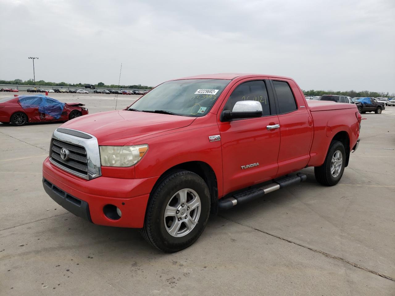 Photo 9 from auction – 2008 TOYOTA TUNDRA DOU with VIN 5TFRV58148X033993