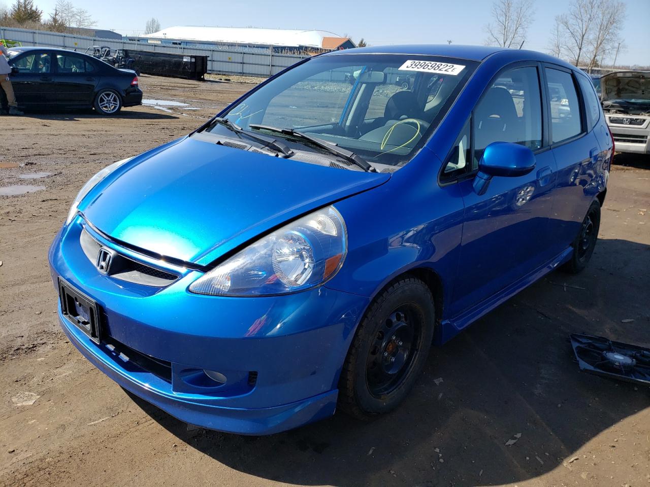 Photo 2 from auction – 2007 HONDA FIT S with VIN JHMGD37657S002936