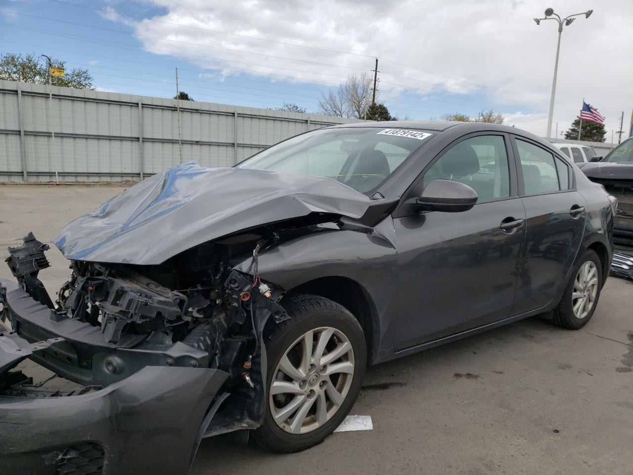 صورة رقم 2 من المزاد - 2012 MAZDA 3 I مع VIN JM1BL1V79C1628021