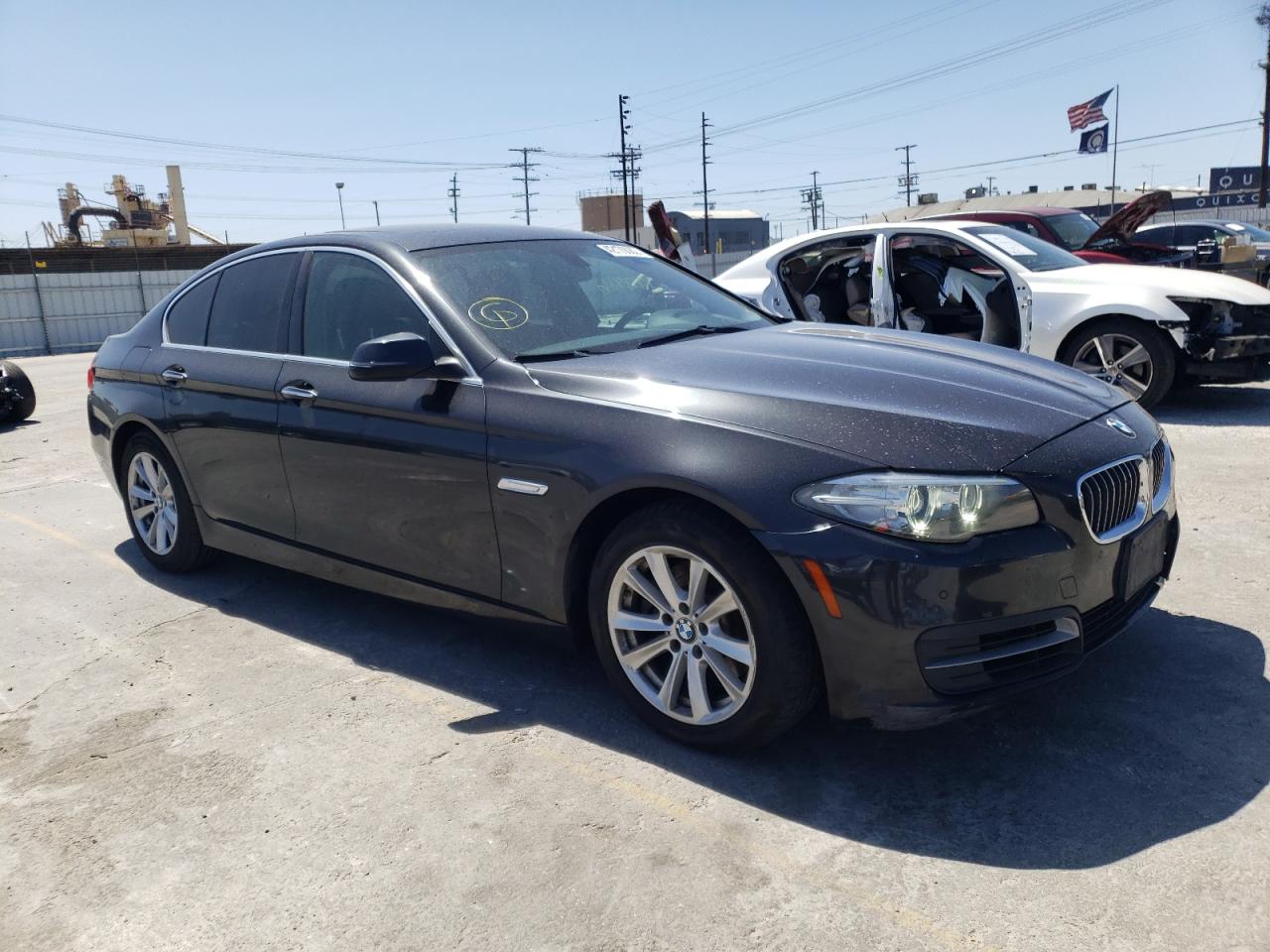 BMW 528 I 2014 with VIN WBA5A5C57ED020556 - Photo from auction