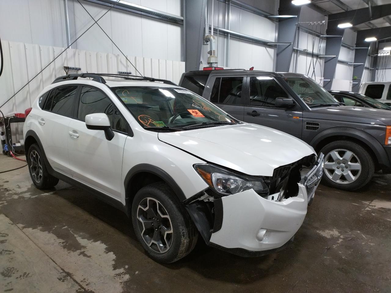 SUBARU XV CROSSTR 2014 with VIN JF2GPAVC5E8283136 - Photo from auction
