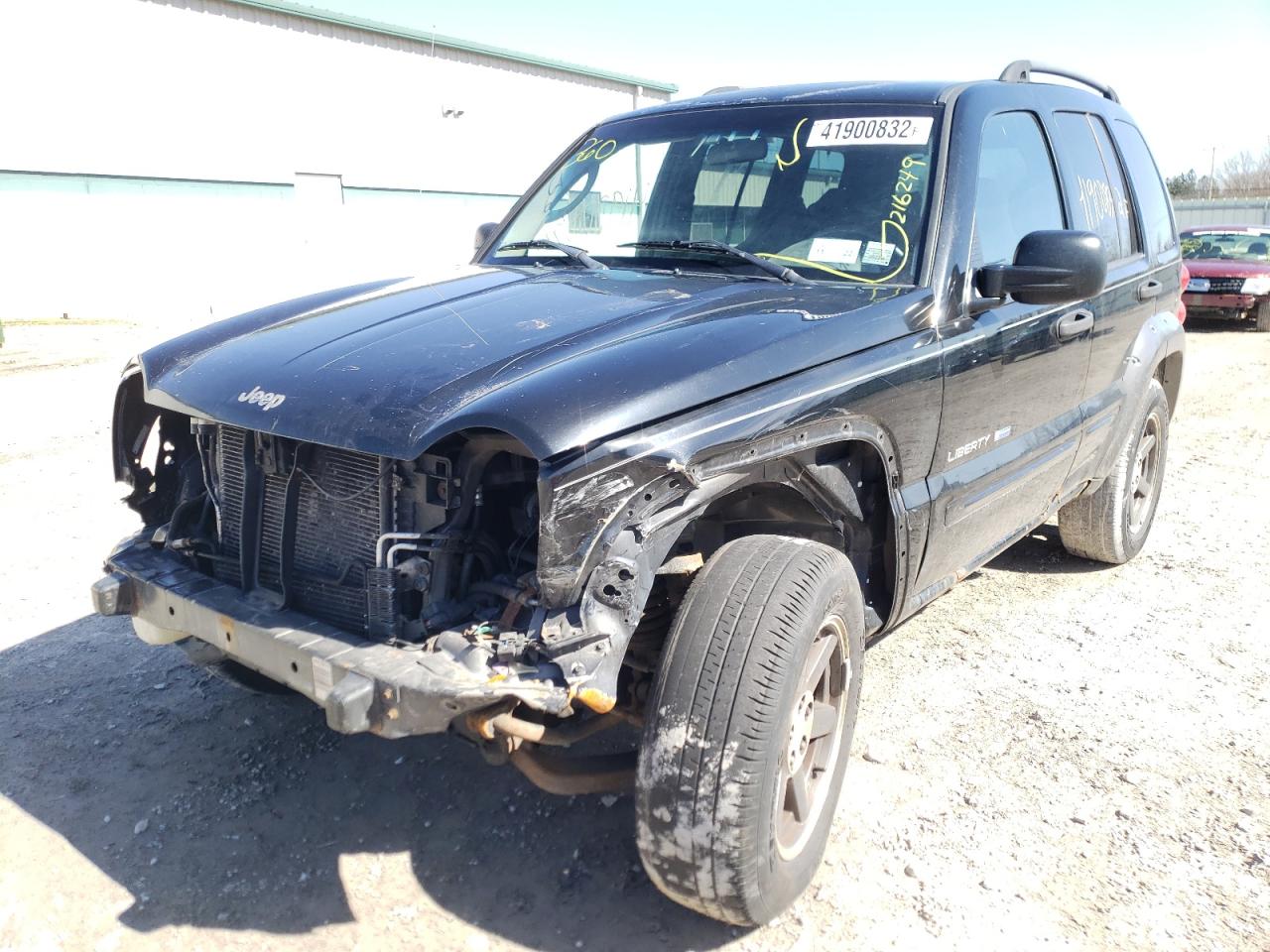 Photo 2 from auction – 2003 JEEP LIBERTY SP with VIN 1J4GL48K33W716227