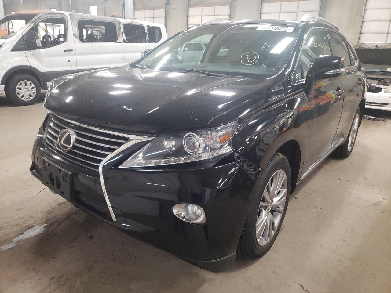 Photo 2 from auction – 2014 LEXUS RX 350 BAS with VIN 2T2BK1BAXEC241622