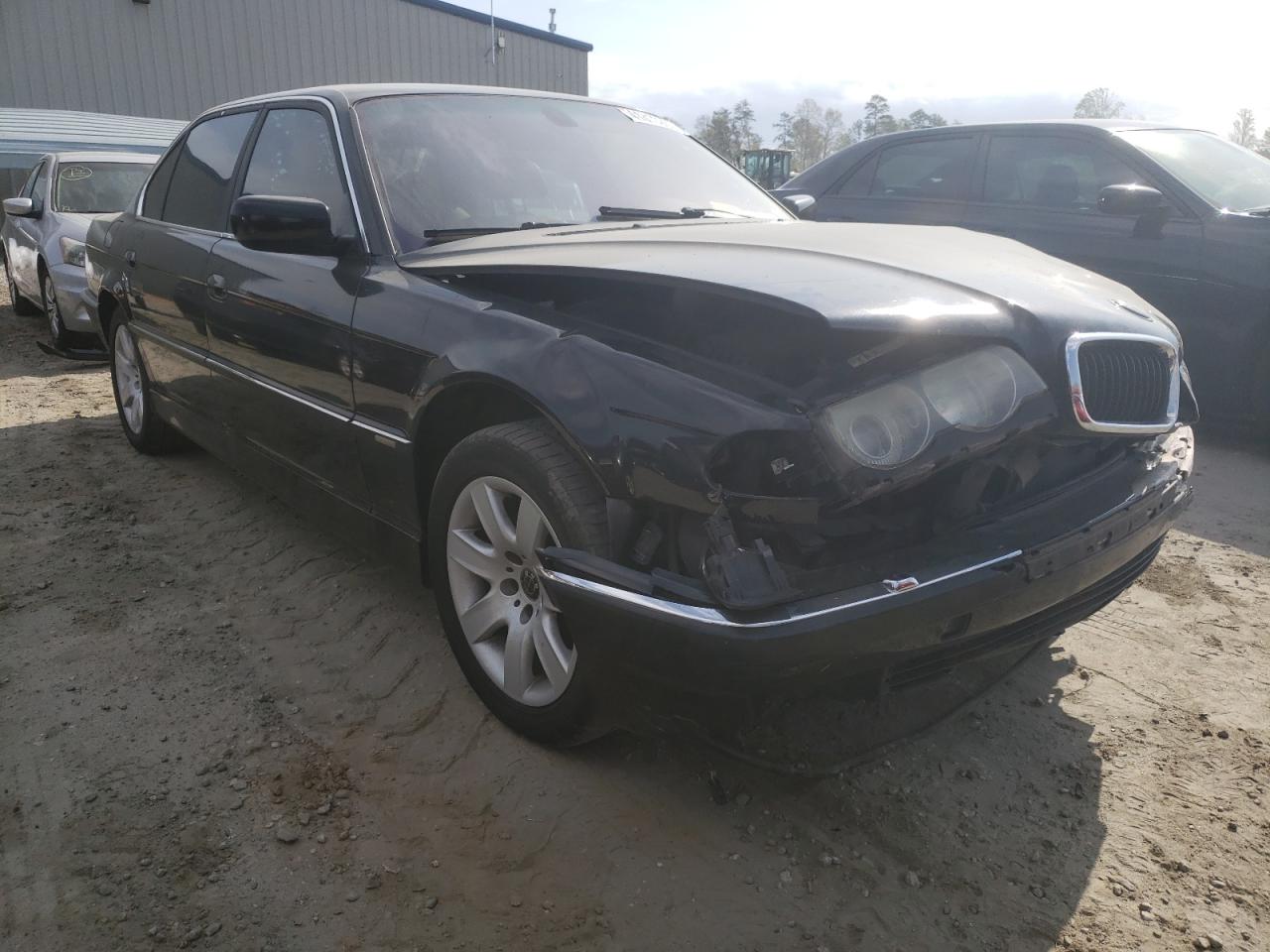 BMW 740 IL 2001 with VIN WBAGH83491DP25270 - Photo from auction