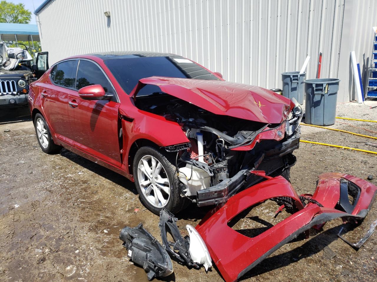 KIA OPTIMA EX 2012 with VIN 5XXGN4A79CG042804 - Photo from auction