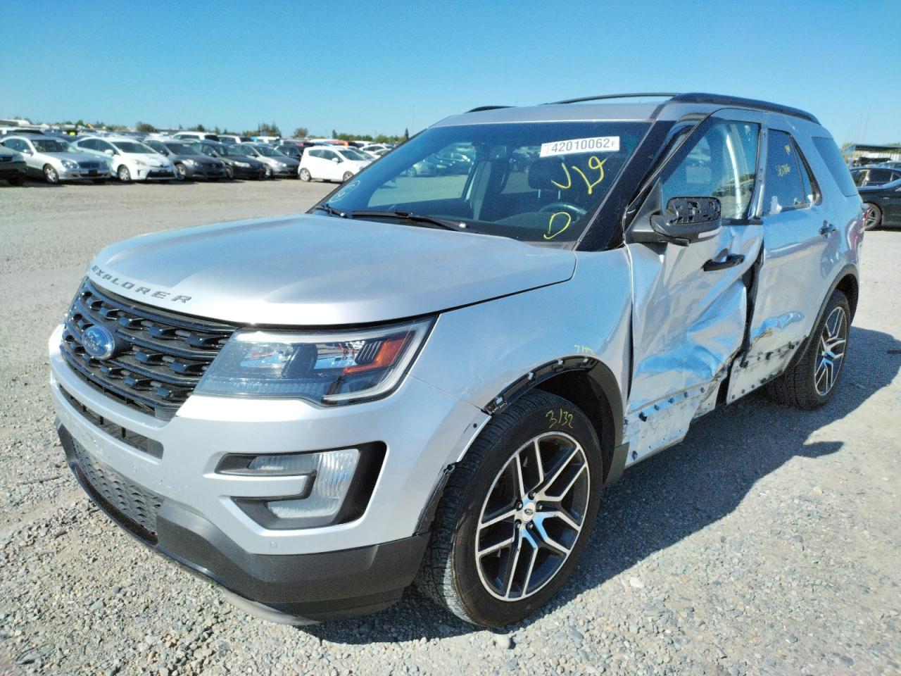 Photo 2 from auction – 2016 FORD EXPLORER S with VIN 1FM5K8GT5GGC90697