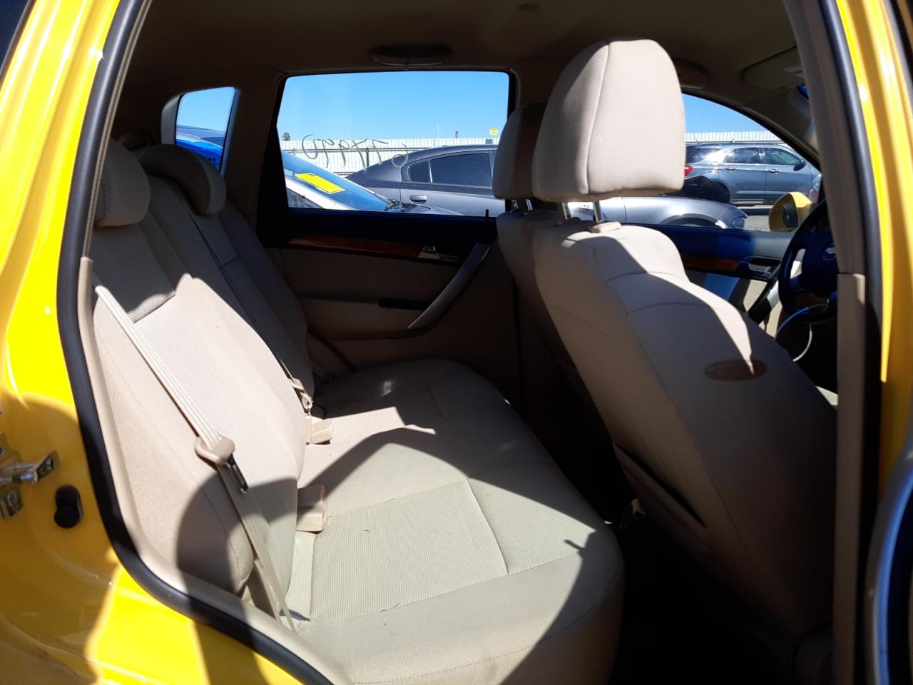 Photo 6 from auction – 2009 CHEVROLET AVEO LS with VIN KL1TD66E99B626873