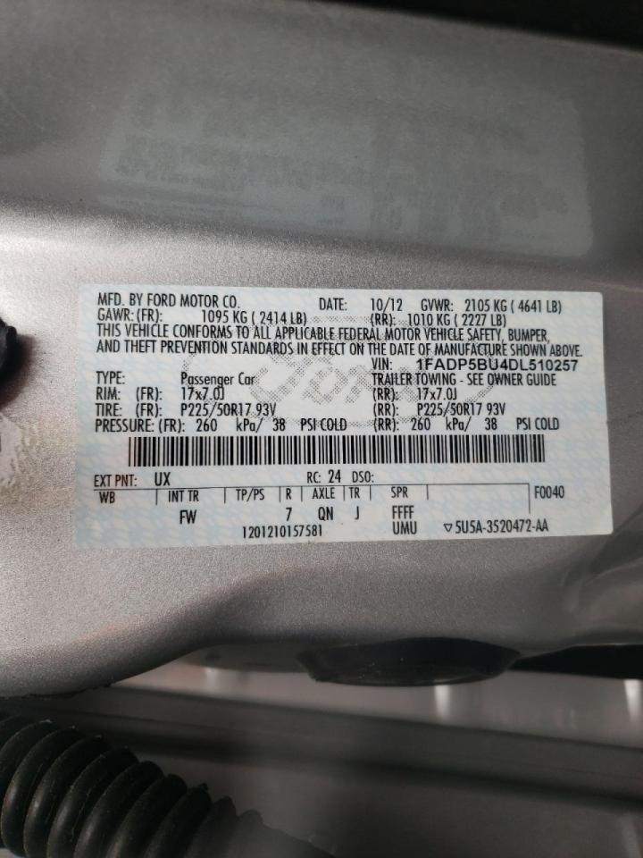 Photo 10 from auction – 2013 FORD C-MAX SEL with VIN 1FADP5BU4DL510257
