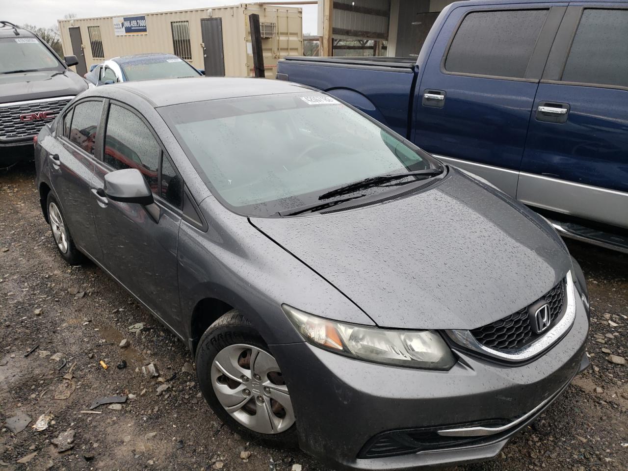 Photo 1 from auction – 2013 HONDA CIVIC LX with VIN 19XFB2F54DE017254