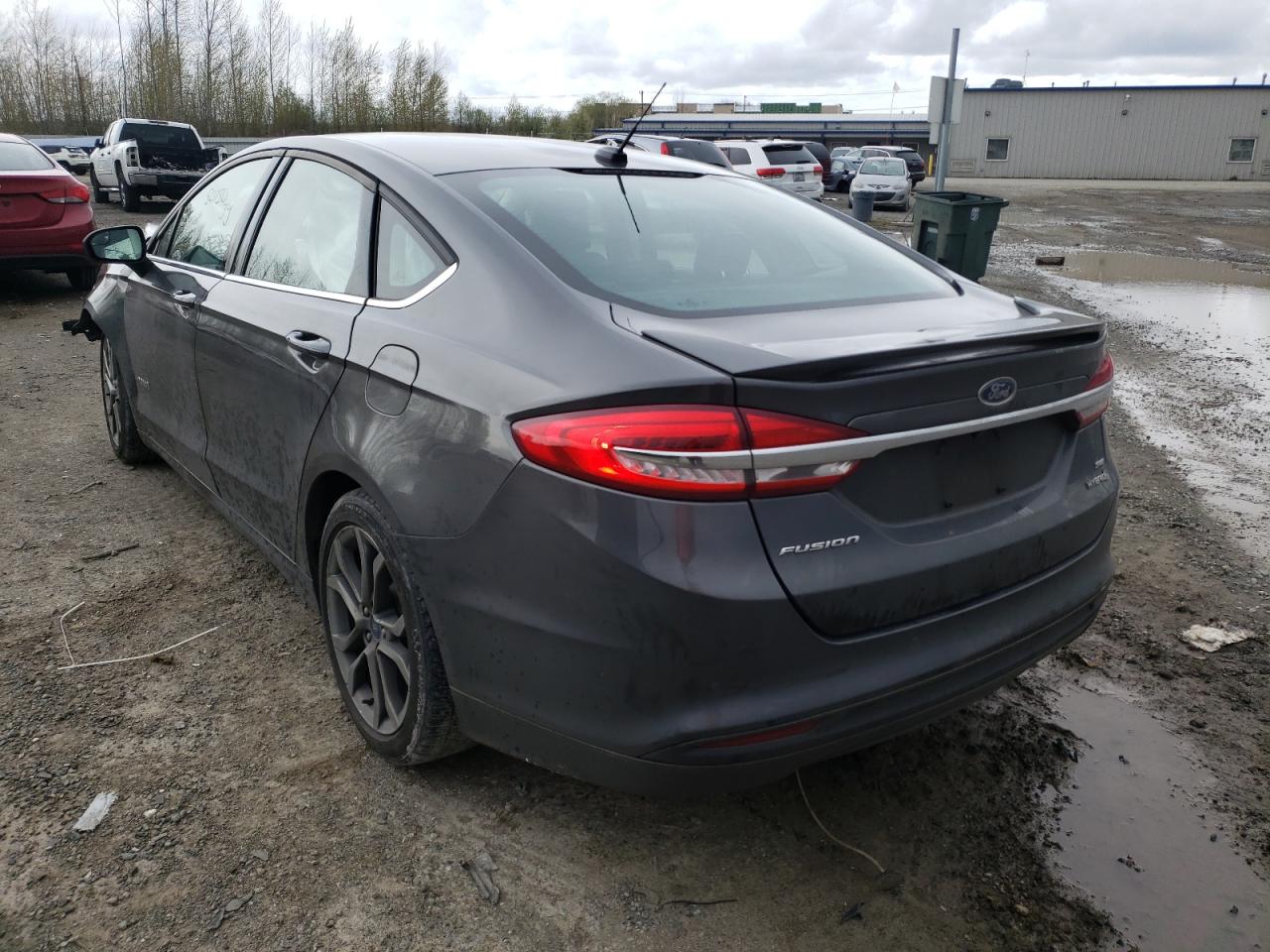 Photo 3 from auction – 2017 FORD FUSION SE with VIN 3FA6P0LU0HR158263