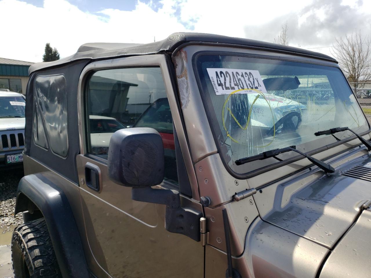 Photo 9 from auction – 2003 JEEP WRANGLER / with VIN 1J4FA69S53P338515