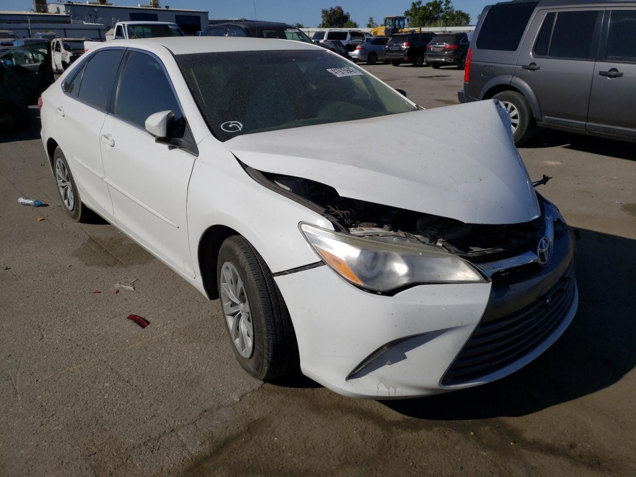 TOYOTA CAMRY LE 2017 with VIN 4T1BF1FK0HU443822 - Photo from auction