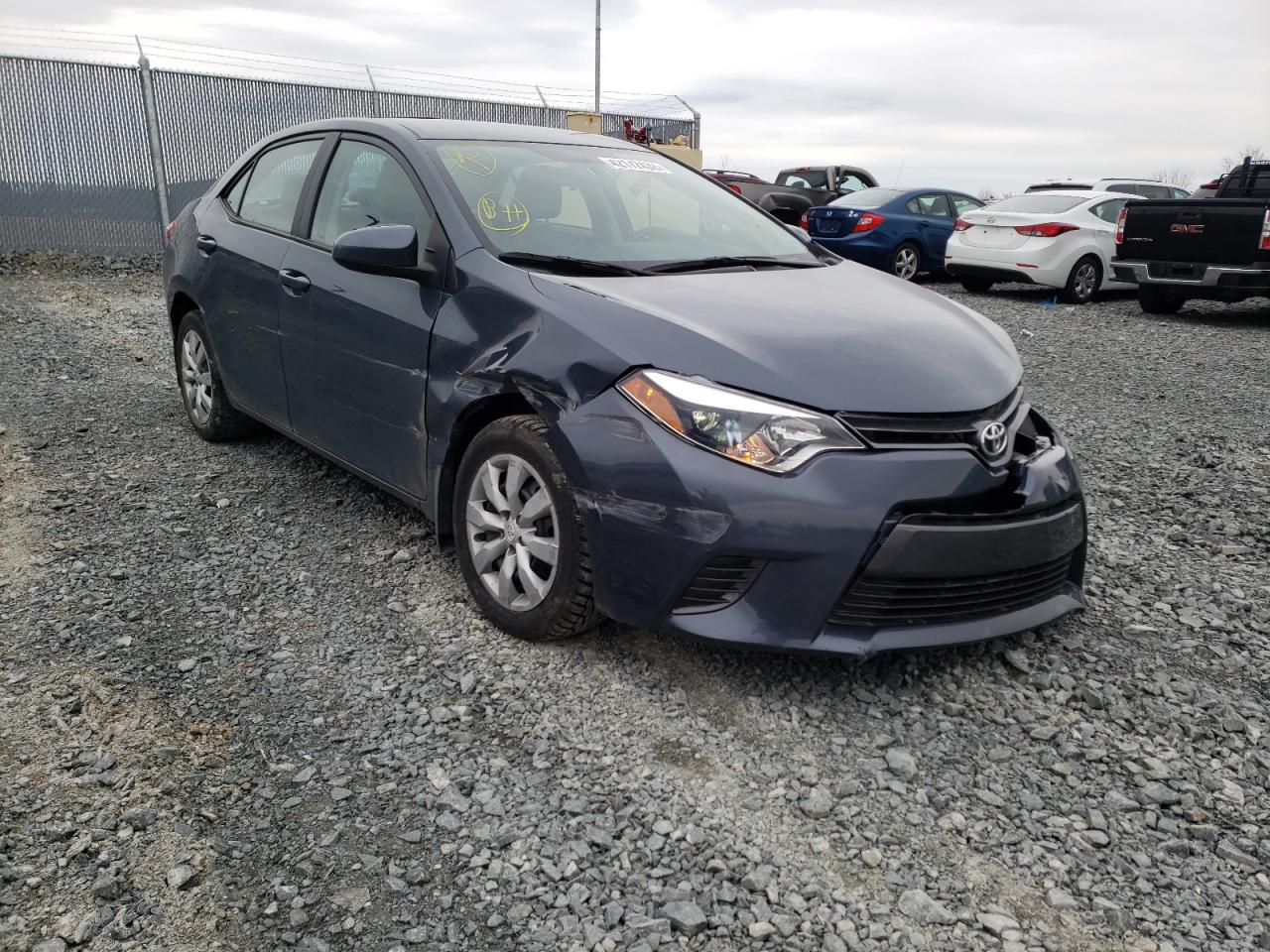 TOYOTA COROLLA L 2016 مع رقم تعريف المركبة 2T1BURHEXGC673010 - صورة من المزاد