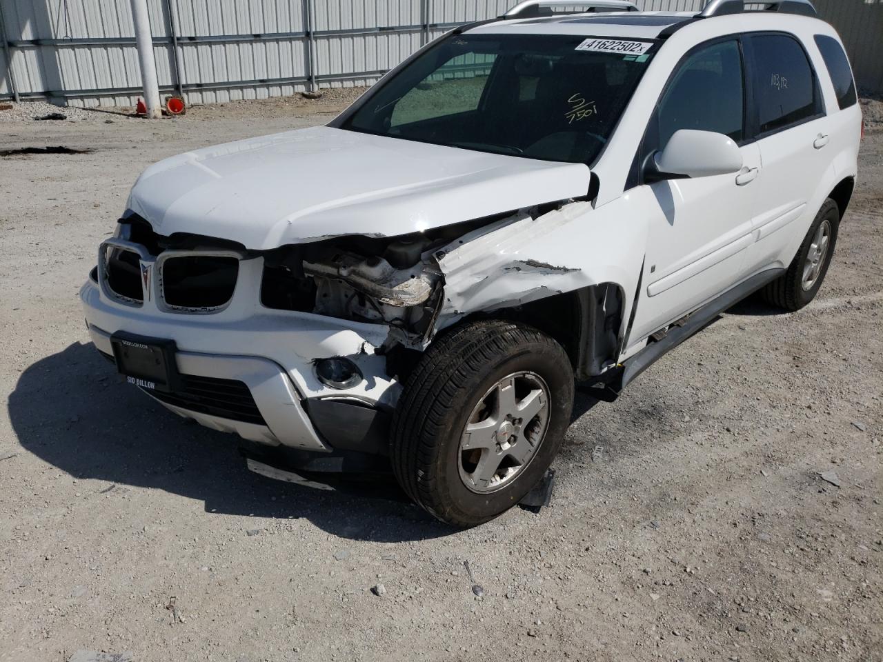 Photo 9 from auction – 2007 PONTIAC TORRENT with VIN 2CKDL63F476027501