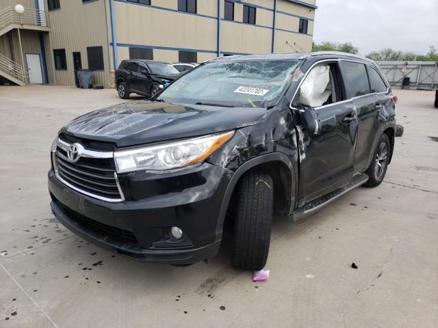 Photo 2 from auction – 2016 TOYOTA HIGHLANDER with VIN 5TDKKRFH1GS146628