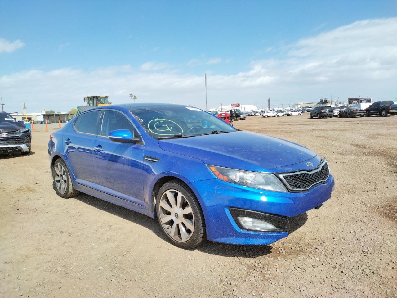KIA OPTIMA SX 2011 with VIN KNAGR4A64B5135127 - Photo from auction
