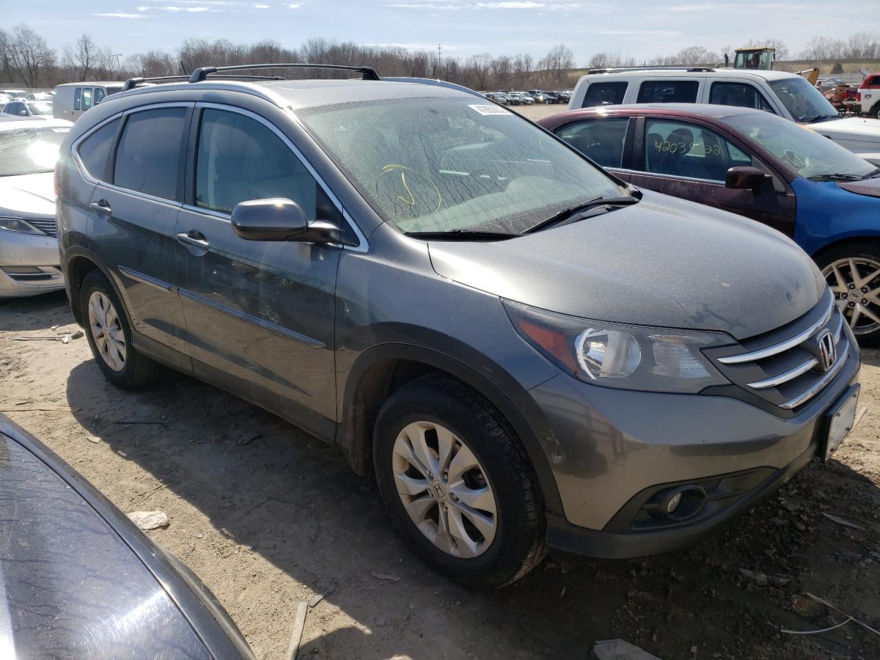Photo 1 from auction – 2014 HONDA CR-V EXL with VIN 5J6RM4H79EL011227
