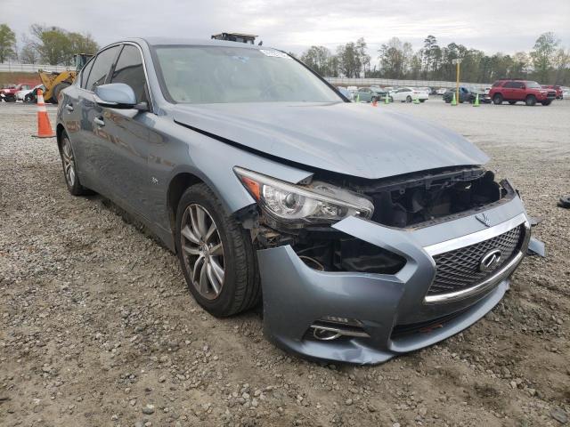 Photo 1 from auction – 2017 INFINITI Q50 PREMIU with VIN JN1EV7AP3HM734683