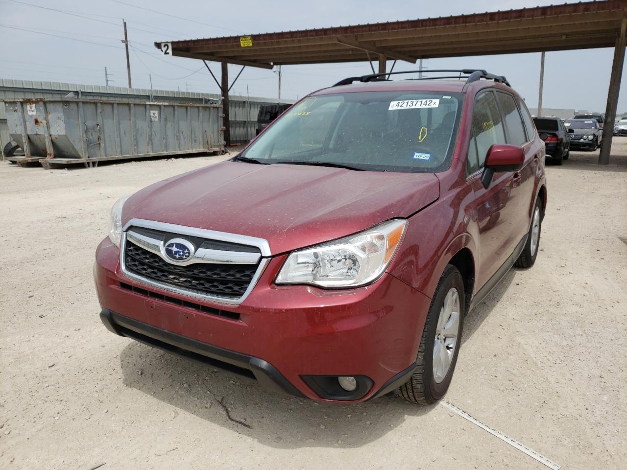 Photo 2 from auction – 2014 SUBARU FORESTER 2 with VIN JF2SJAJC6EH487428