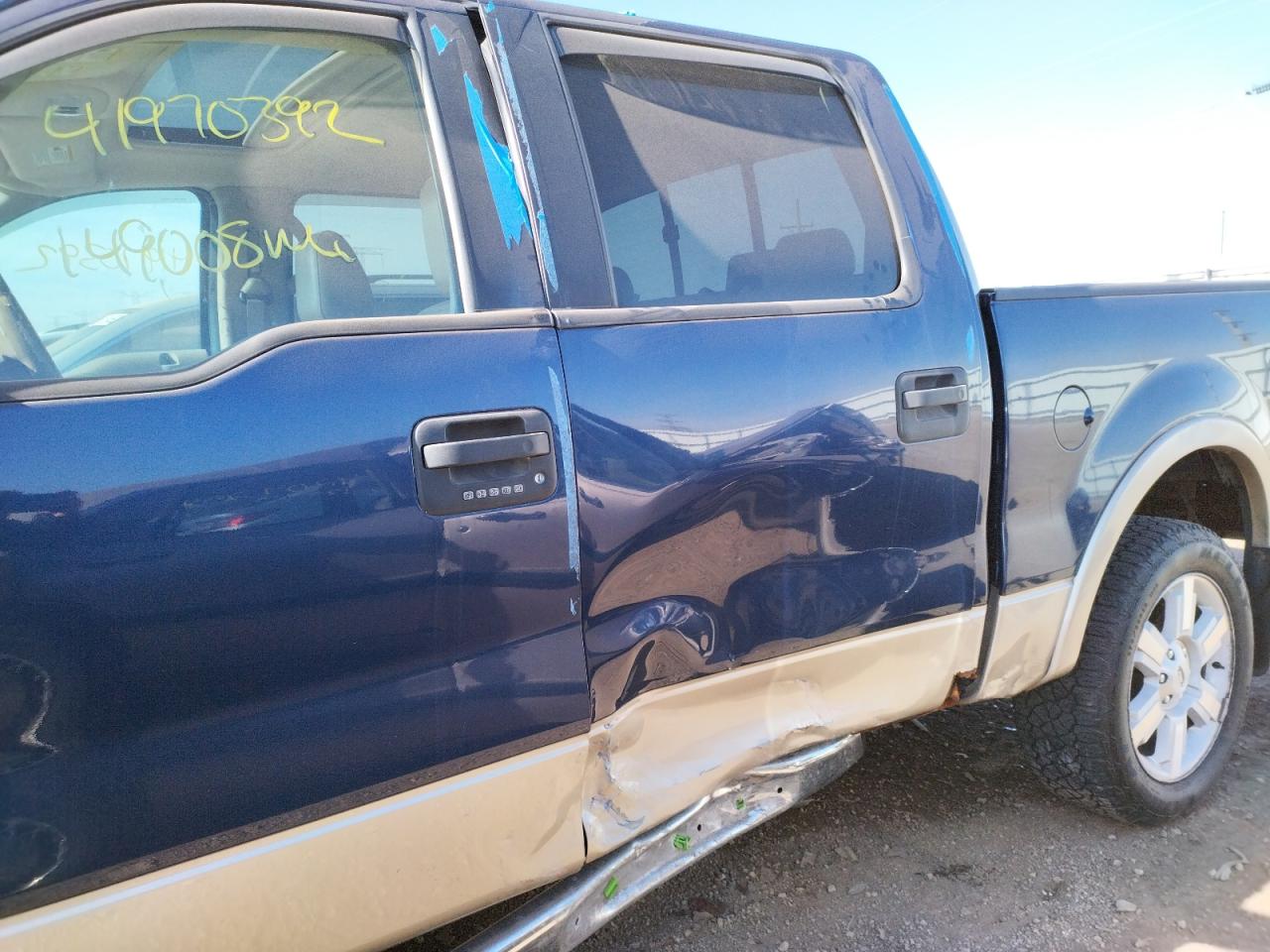 Photo 9 from auction – 2007 FORD F150 SUPER with VIN 1FTPW14VX7FA93447