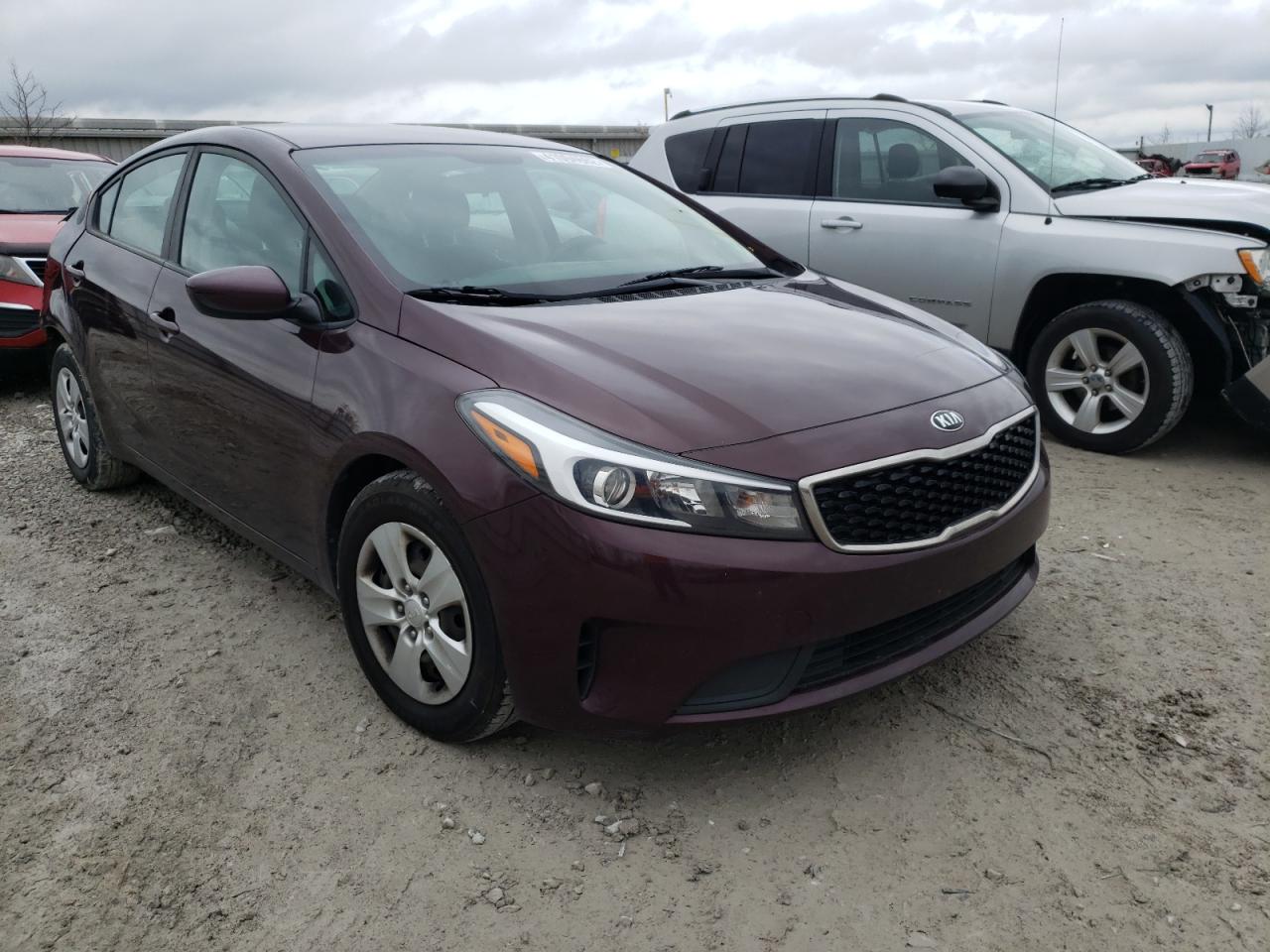 KIA FORTE LX 2017 with VIN 3KPFL4A75HE094903 - Photo from auction