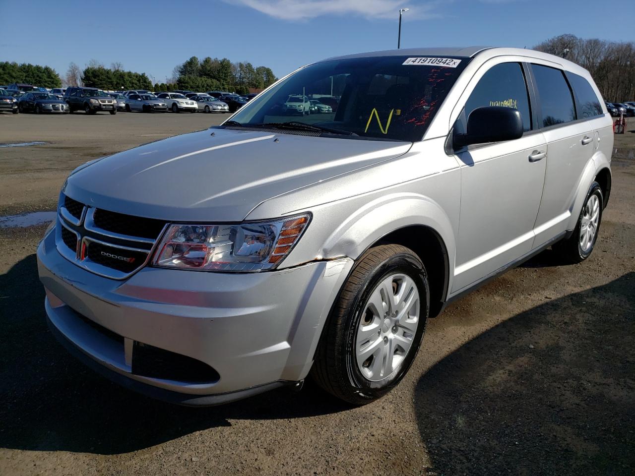 Photo 2 from auction – 2014 DODGE JOURNEY SE with VIN 3C4PDCAB3ET216567