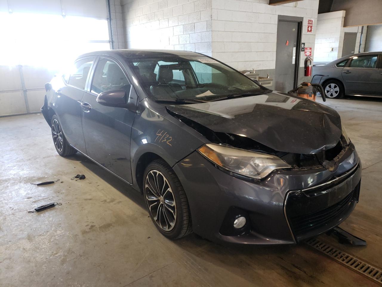 TOYOTA COROLLA L 2015 with VIN 2T1BURHE6FC329494 - Photo from auction