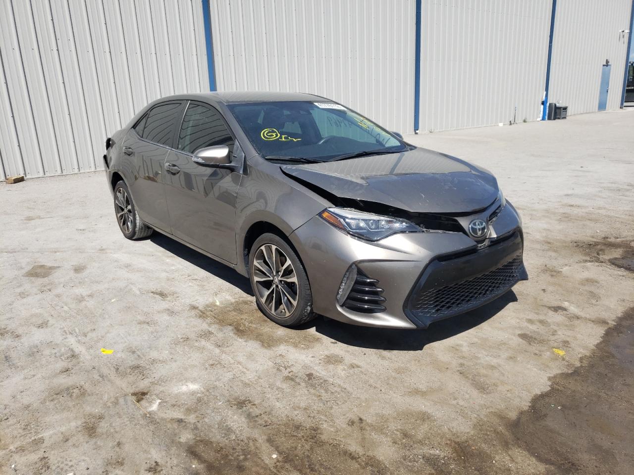 TOYOTA COROLLA L 2017 with VIN 2T1BURHE1HC831767 - Photo from auction