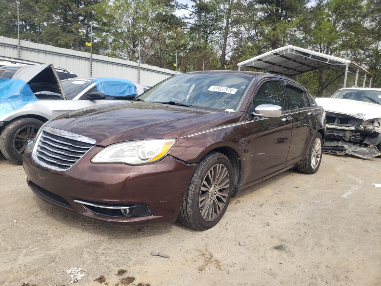 Photo 2 from auction – 2013 CHRYSLER 200 with VIN 1C3CCBCG8DN507735