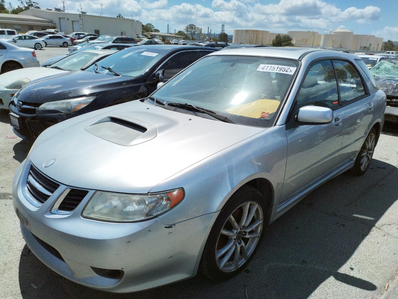 Photo 2 from auction – 2005 SAAB 9-2 AERO with VIN JF4GG22675H056946
