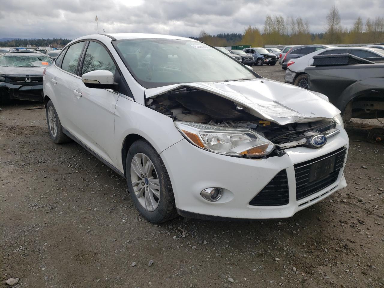 FORD FOCUS SEL 2012 with VIN 1FAHP3H25CL274325 - Photo from auction