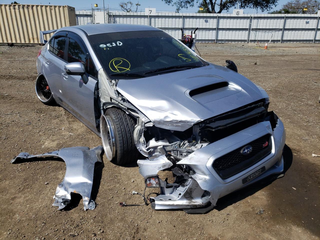 Photo 1 from auction – 2017 SUBARU WRX STI with VIN JF1VA2V67H9810136