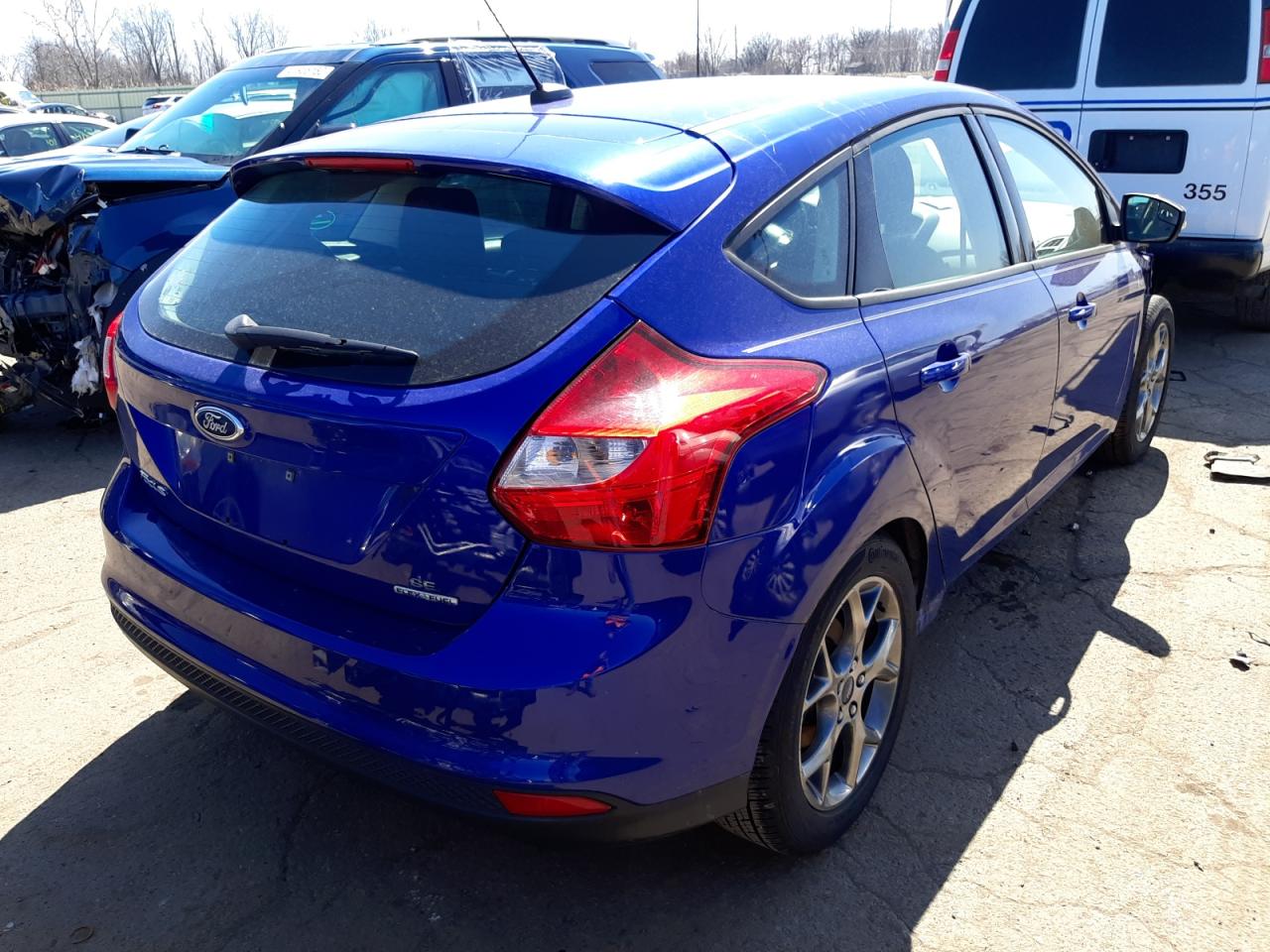 Photo 4 from auction – 2013 FORD FOCUS SE with VIN 1FADP3K24DL147381
