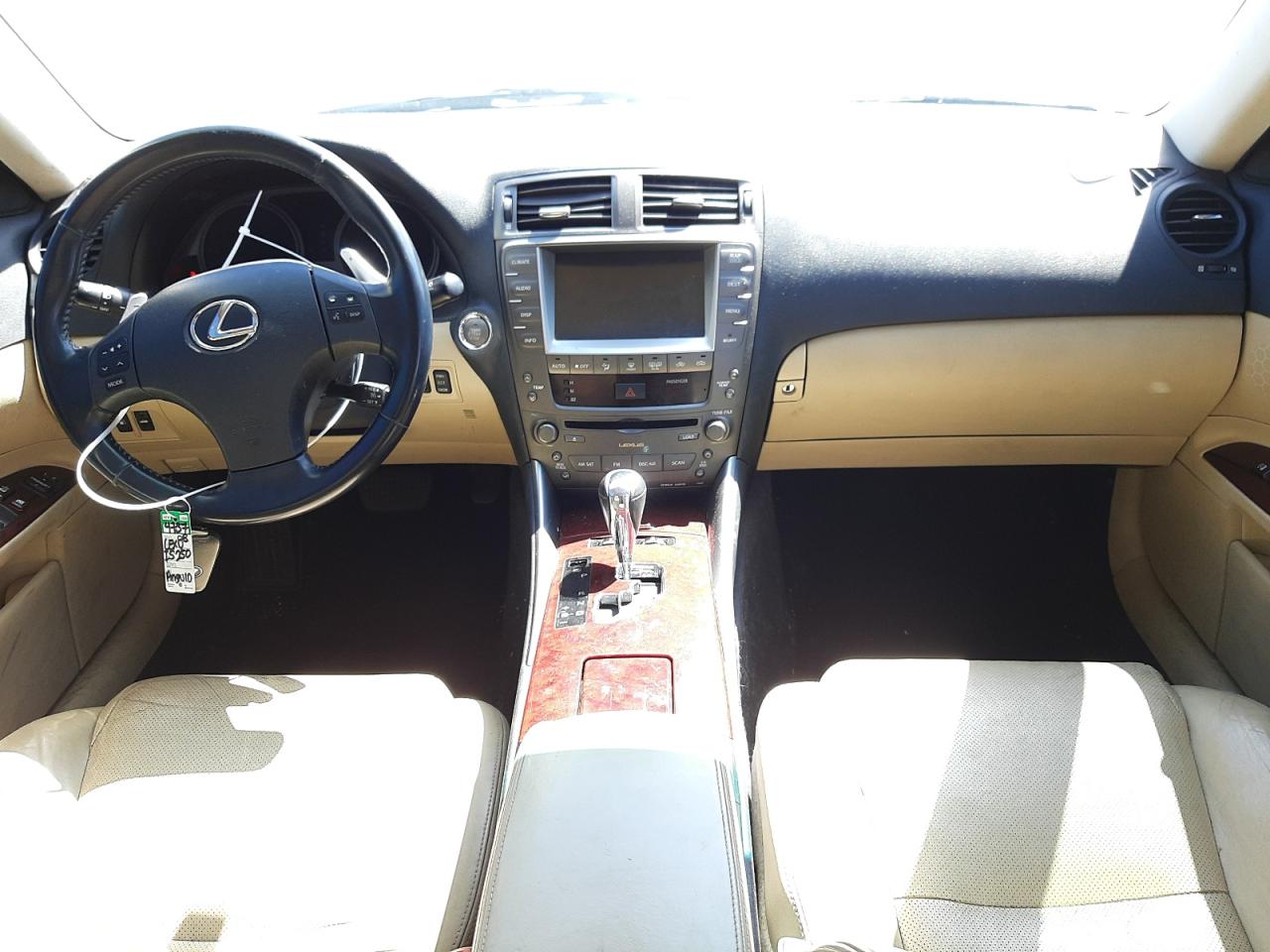 Photo 9 from auction – 2008 LEXUS IS 250 with VIN JTHBK262682064730