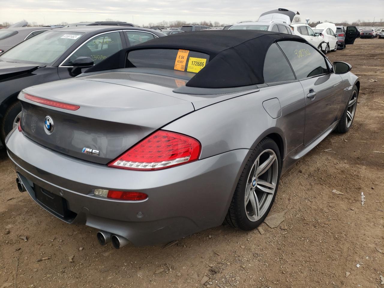 Photo 4 from auction – 2008 BMW M6 with VIN WBSEK93598CY79707