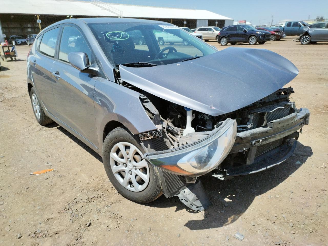 HYUNDAI ACCENT GLS 2014 with VIN KMHCT5AE7EU173263 - Photo from auction