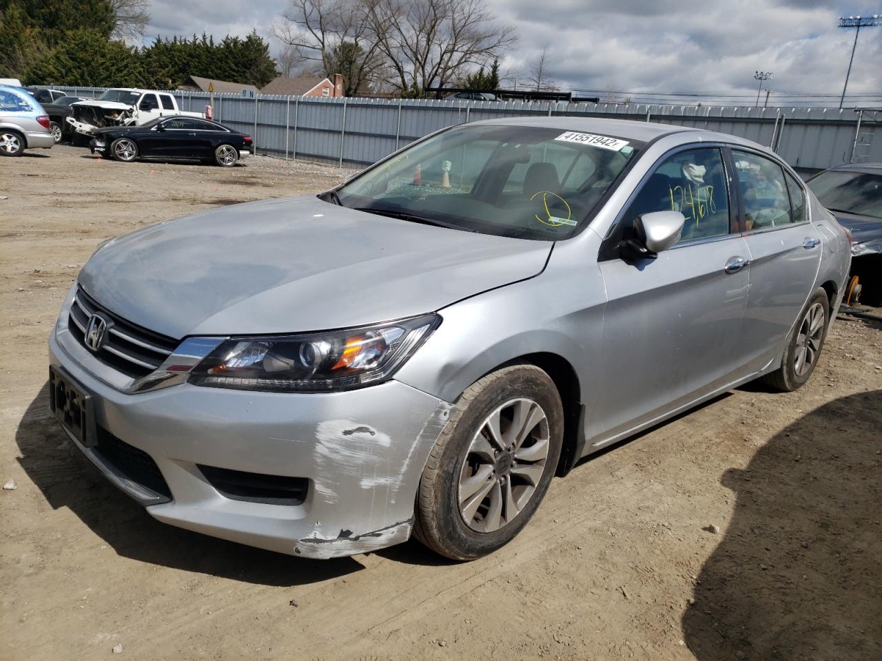 Photo 2 from auction – 2014 HONDA ACCORD LX with VIN 1HGCR2F36EA176201