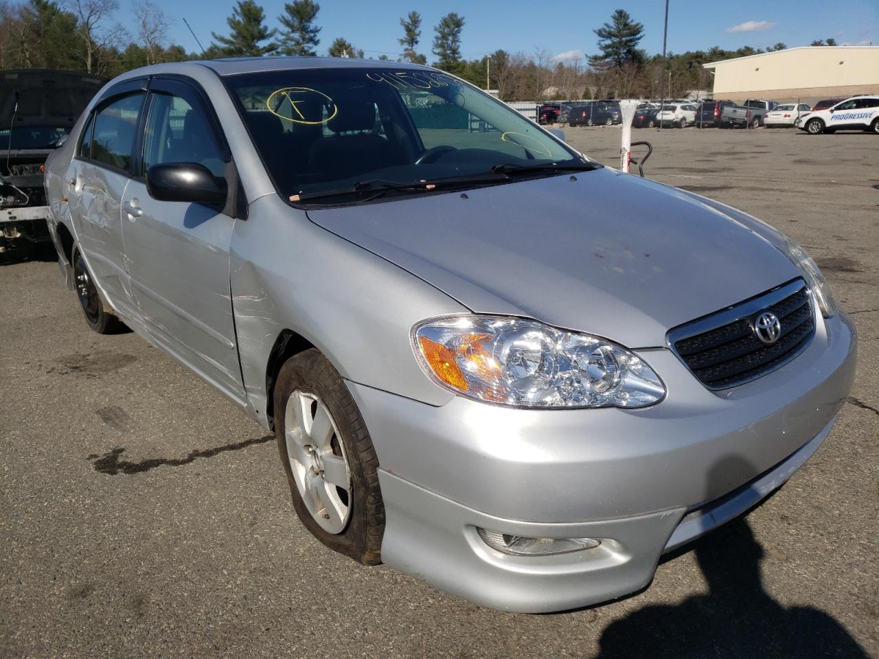 TOYOTA COROLLA CE 2005 مع رقم تعريف المركبة 2T1BR32E05C382911 - صورة من المزاد