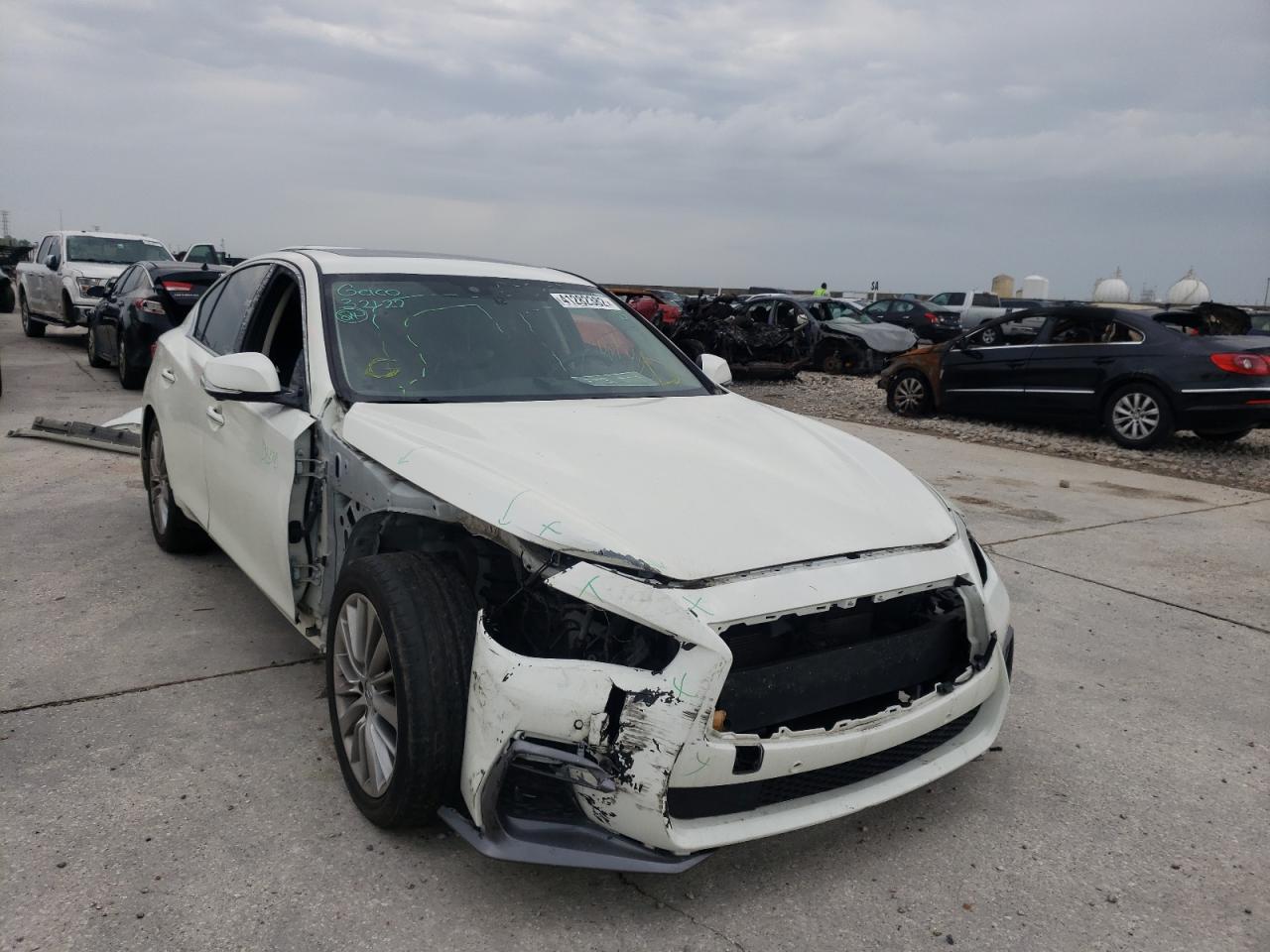 Photo 9 from auction – 2017 INFINITI Q50 PREMIU with VIN JN1EV7AR3HM839483