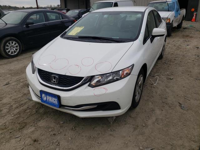 Photo 2 from auction – 2015 HONDA CIVIC LX with VIN 19XFB2F52FE295962