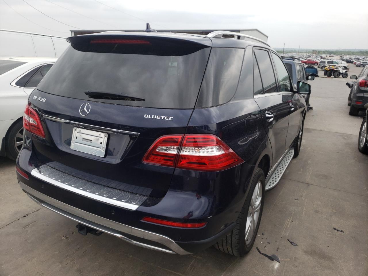 Photo 4 from auction – 2014 MERCEDES-BENZ ML 350 BLU with VIN 4JGDA2EB6EA394945
