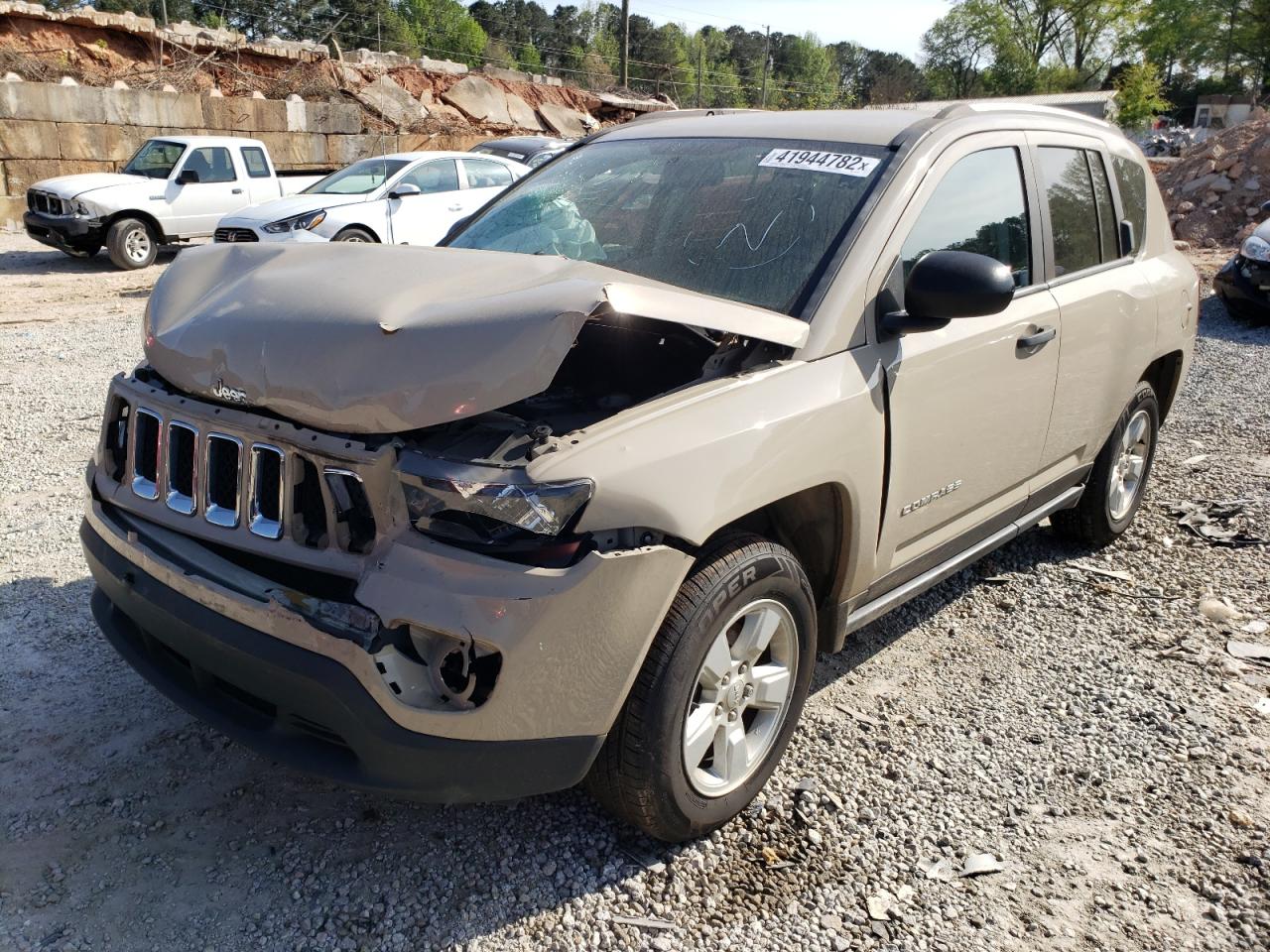 Photo 2 from auction – 2017 JEEP COMPASS SP with VIN 1C4NJCBB1HD121420