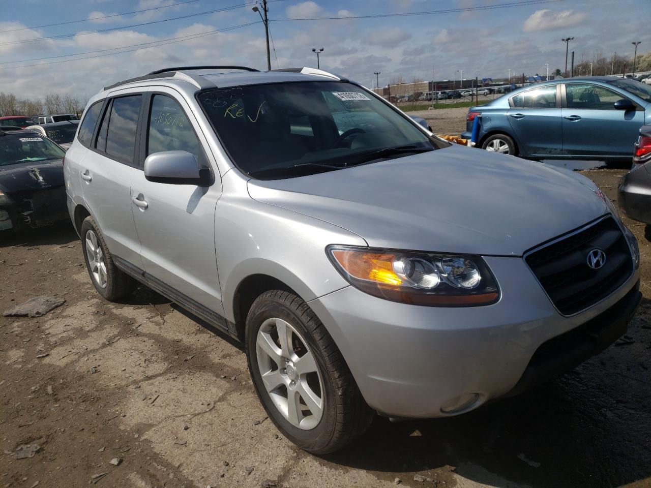 HYUNDAI SANTA FE S 2007 with VIN 5NMSH73E17H003159 - Photo from auction