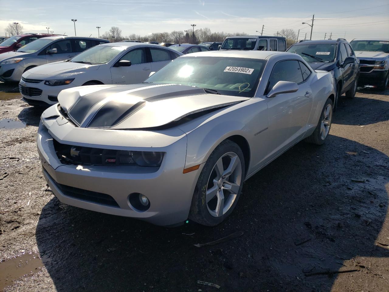 Photo 2 from auction – 2011 CHEVROLET CAMARO LT with VIN 2G1FB1ED8B9116179