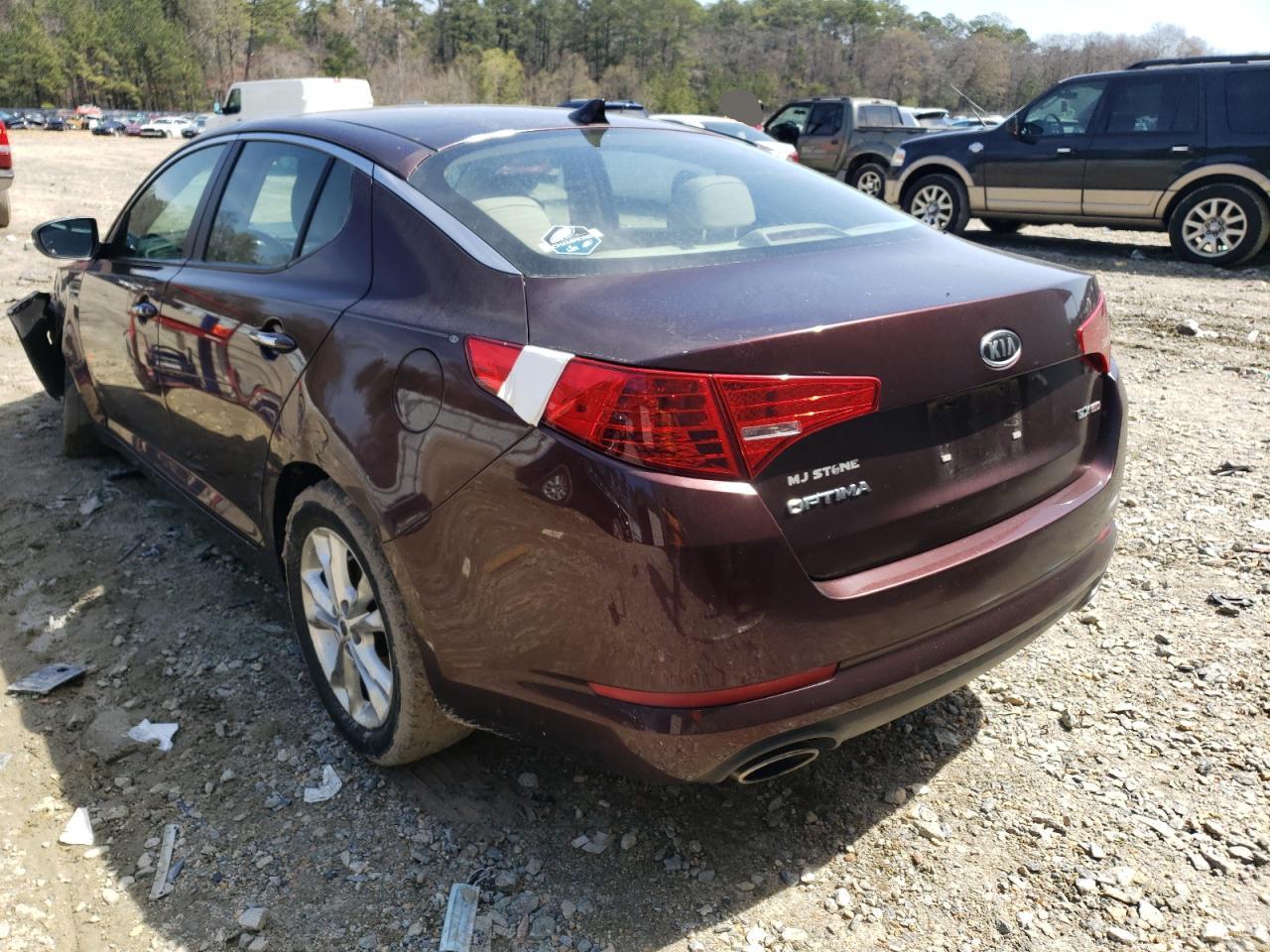 Photo 3 from auction – 2012 KIA OPTIMA EX with VIN 5XXGN4A75CG028771